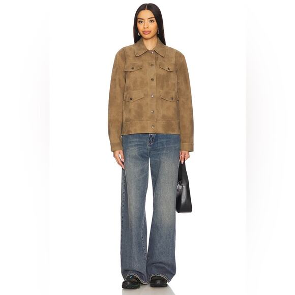 Free People We The Free Night Ranch Vegan Jacket XS - Picture 8 of 10